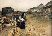 unknow artist The Passing of the Farm oil painting on canvas